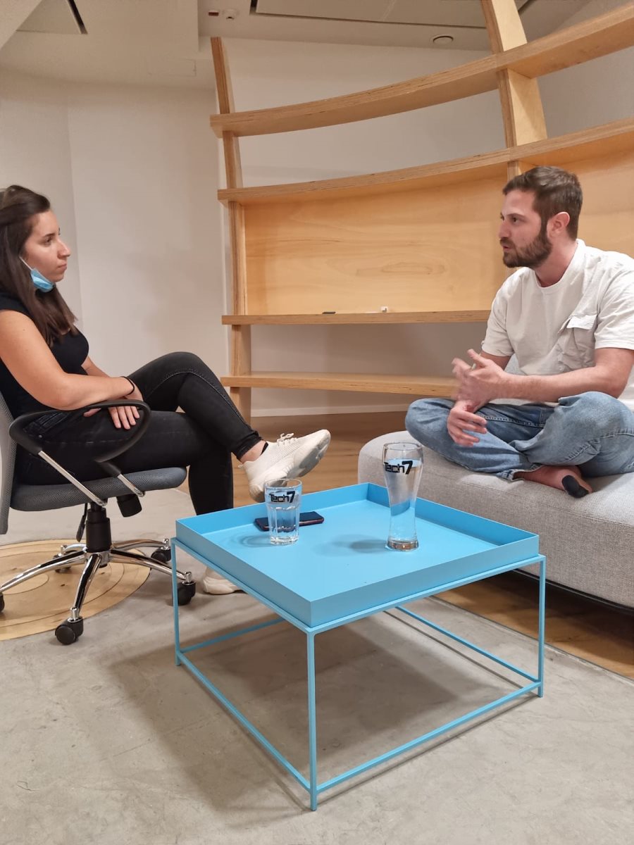 דרור בריאיון למערכת באר שבע נט, צילום: איתי הראל