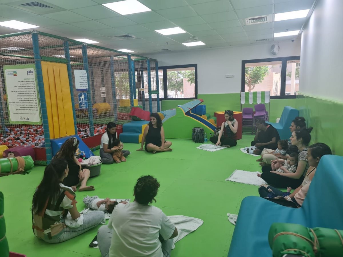 מפגש זמן אמא. קרדיט - צילום פרטי