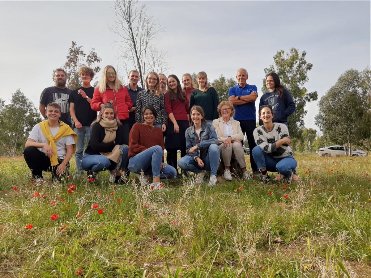המתנדבים הצעירים. קרדיט - עדי נגב