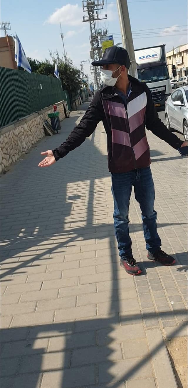 נתפס בעת מעשה: צילום באדיבות בית העסק