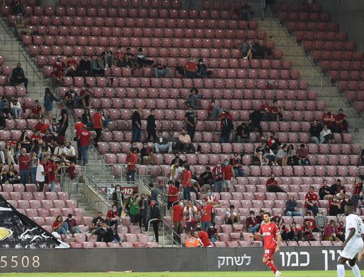 יציע אוהדי הפועל ירושלים. קרדיט - תוכן גולשים (ע''פ סעיף 27א)