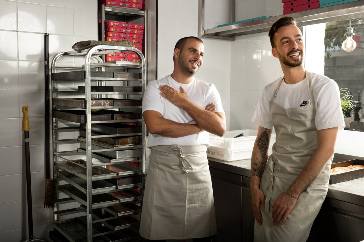 יהונתן שרביט ואביתר מלכה. צילום: אנטולי קריניצקי 