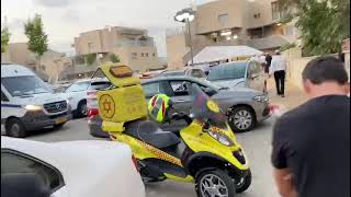 מקום האירוע. קרדיט - דוברות מד"א