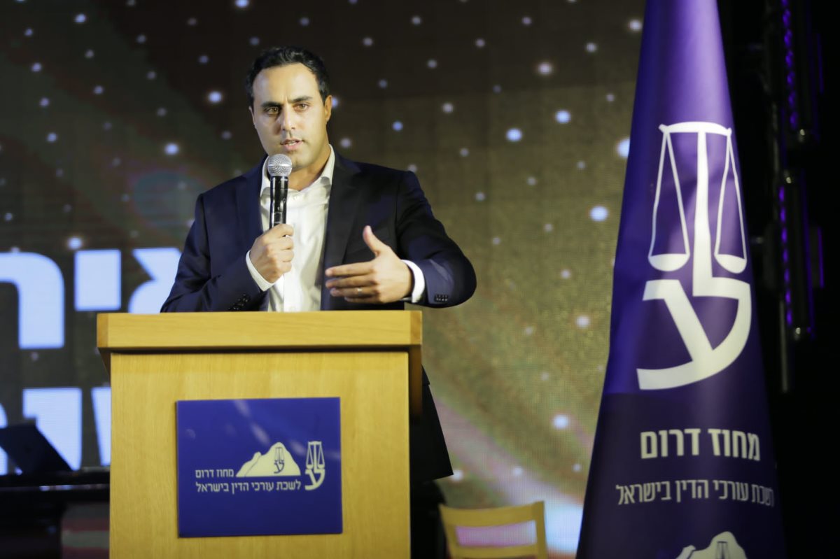 עו"ד אלעד דנוך. קרדיט אוהד שביט