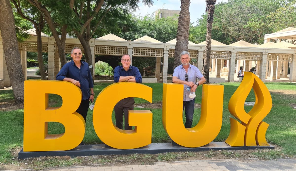 ארגון הקבלנים באוניברסיטה. קרדיט: ימית מזרחי אוניברסיטת בן גוריון