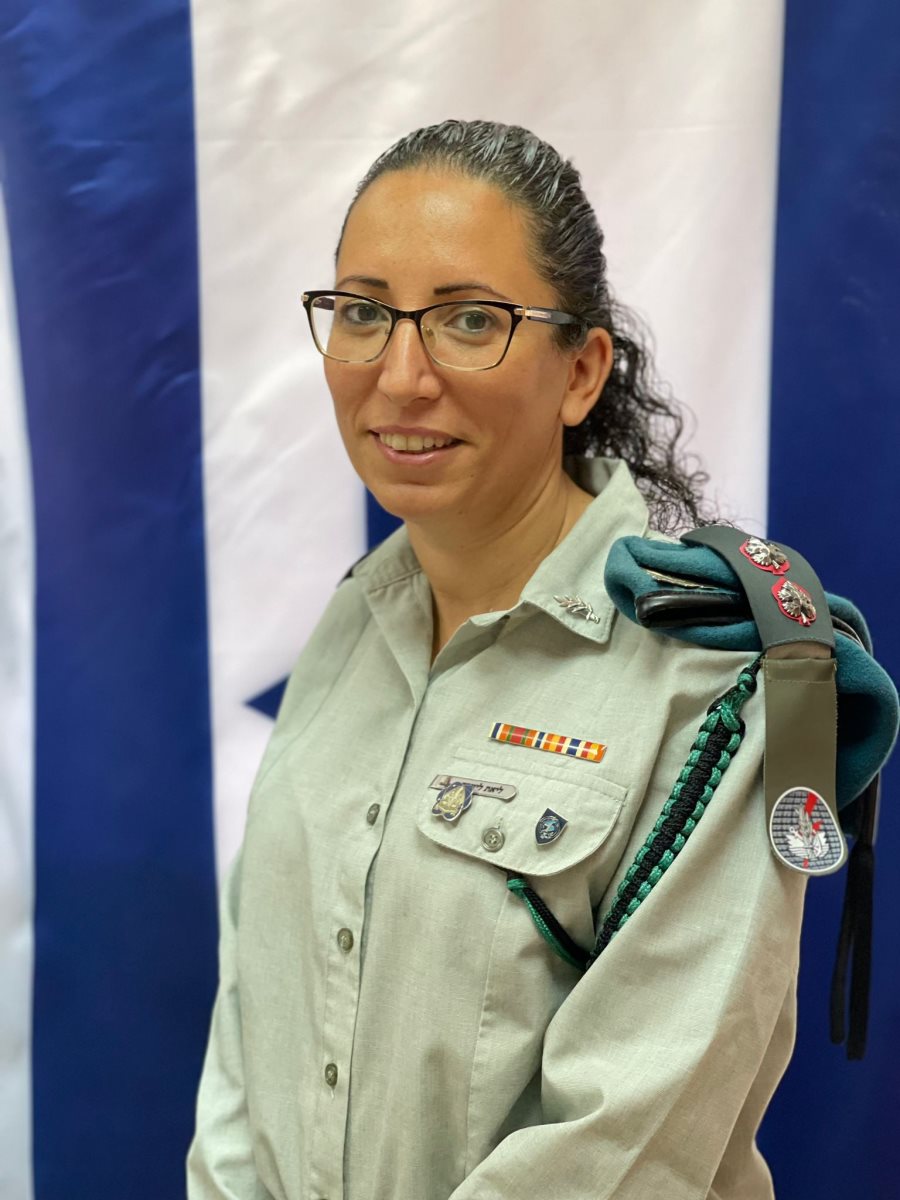סא"ל ליאת ליטבק. קרדיט - דובר צה"ל