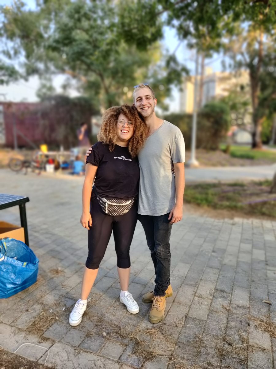 יאיר בזמן הפסטיבל אמש. קרדיט - שי לי לוריא