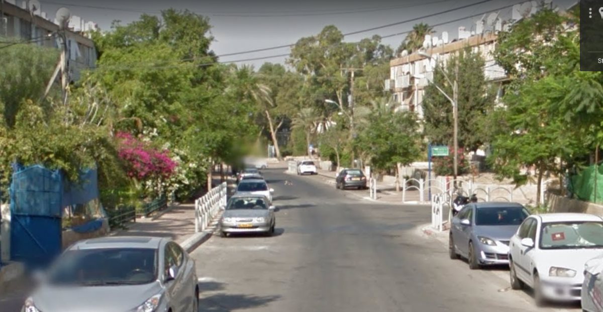 רחוב הכנסת. קרדיט - גוגל maps