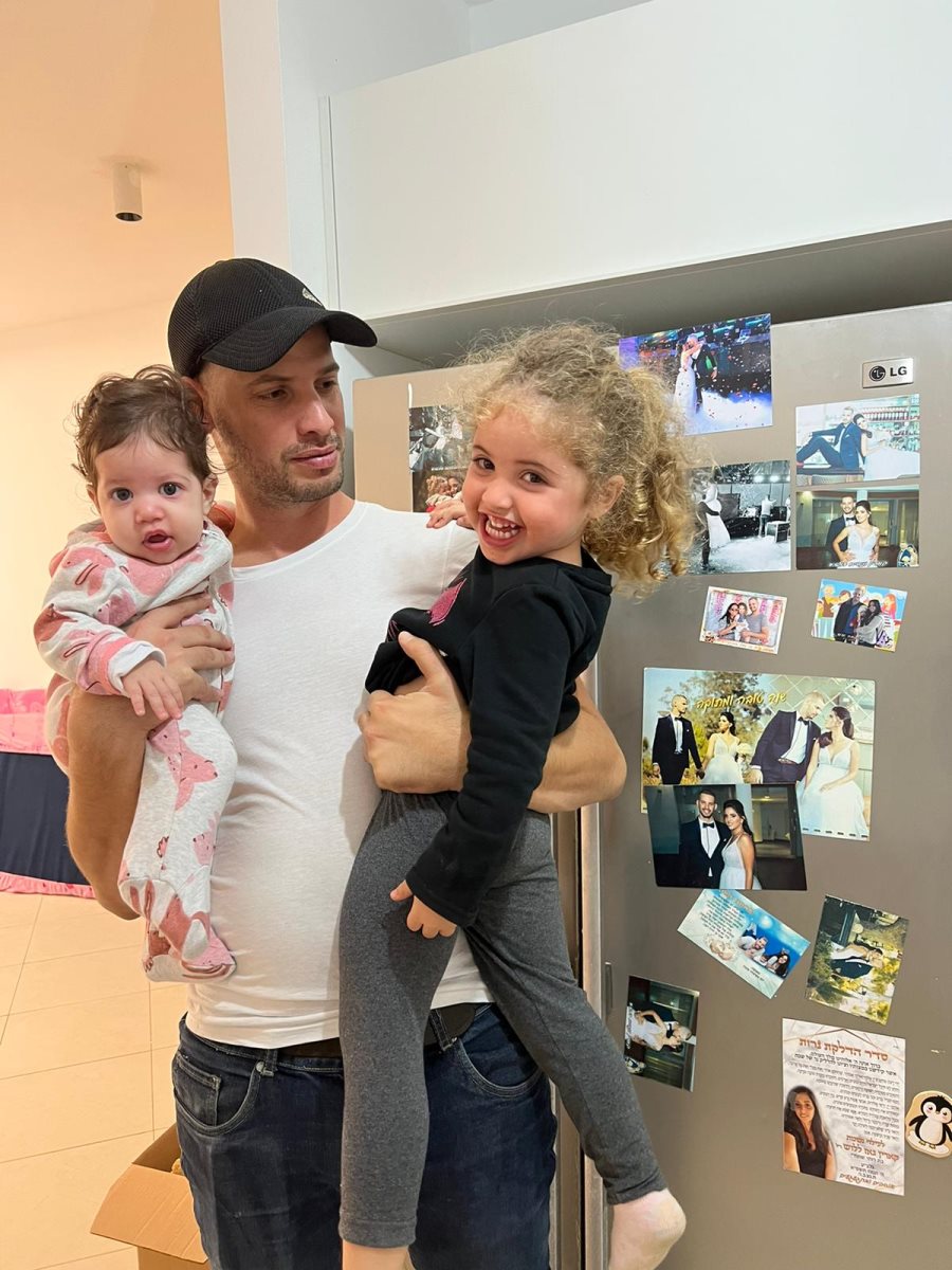 ניסים והבנות סול וקרן אור. צילום: פרטי