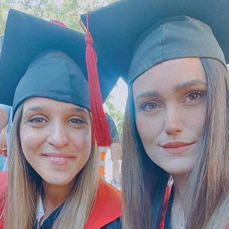 נוי כהן בסיום התואר הראשון. קרדיט - צילום פרטי