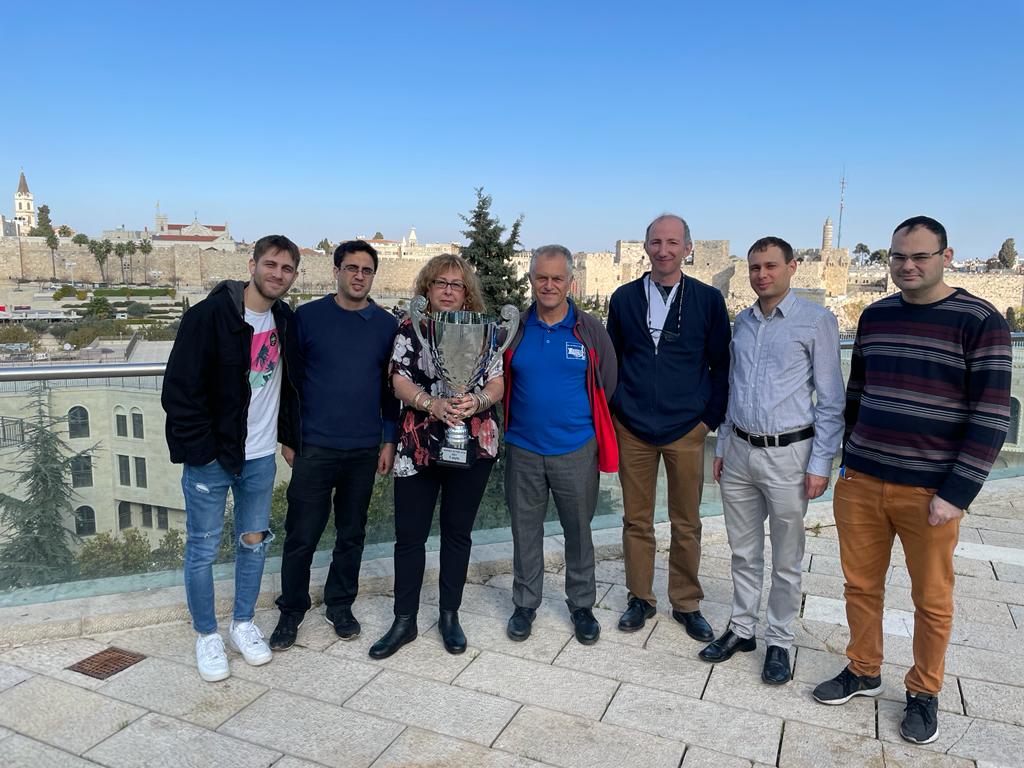 שחקני הנבחרת. קרדיט - צילום פרטי