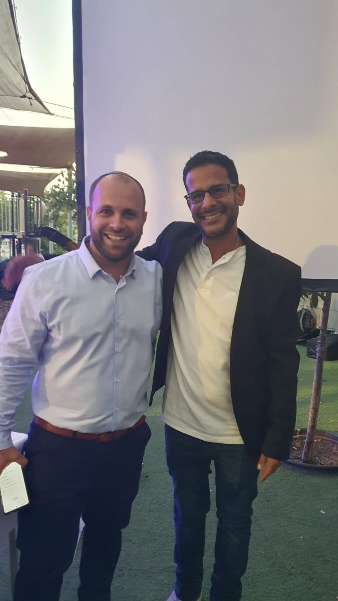 יזהר נבון וראם כהן. קרדיט - אליעד וולצמן