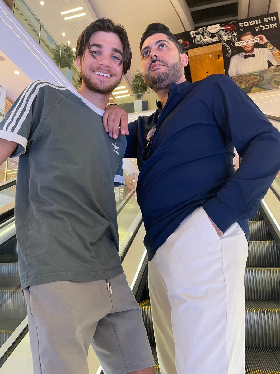 אדם ומרקו. צילום: פרטי