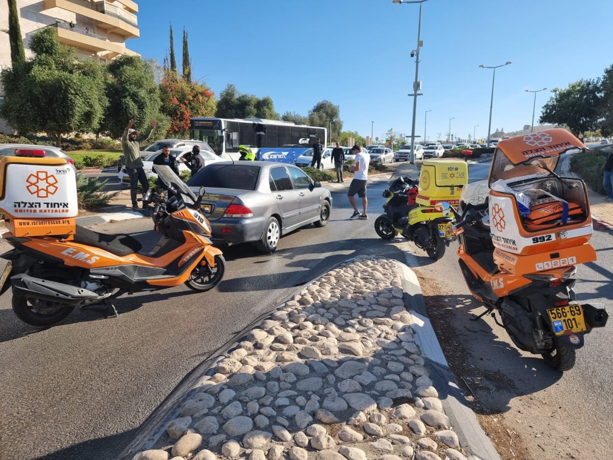 זירת התאונה. קרדיט - איחוד והצלה