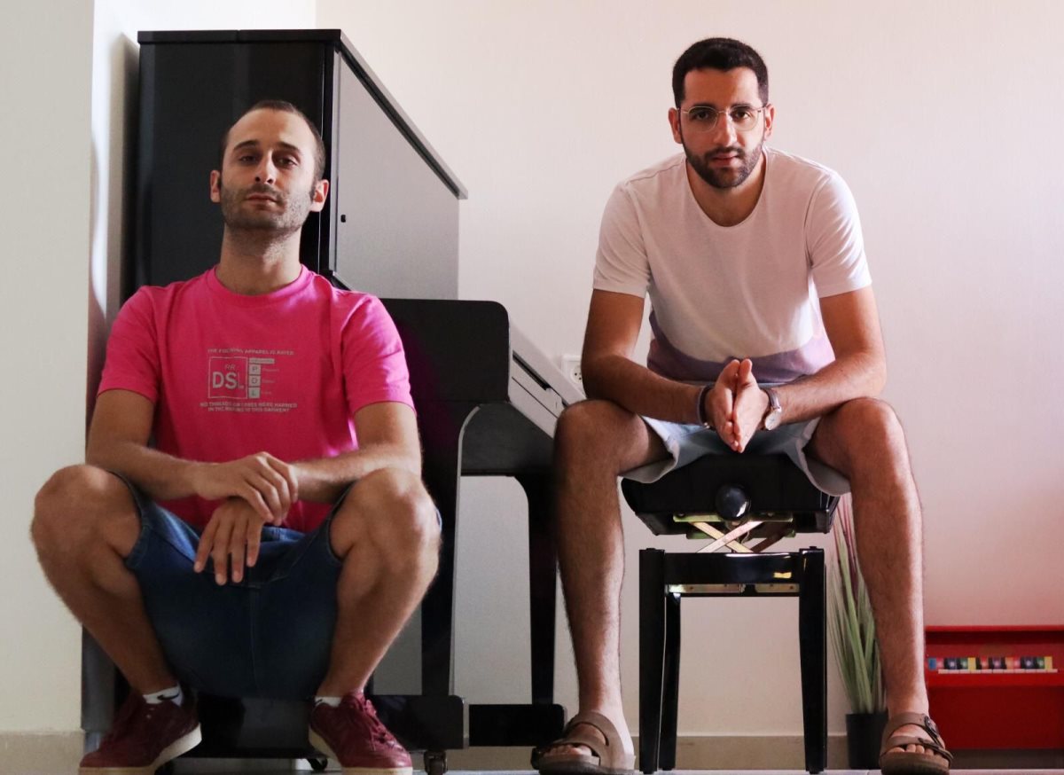 עלא ותאיר. צילום: עלא דקה