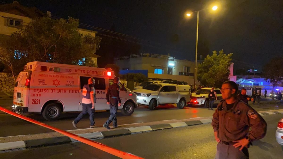 זירת האירוע, קרדיט: רדיו דרום