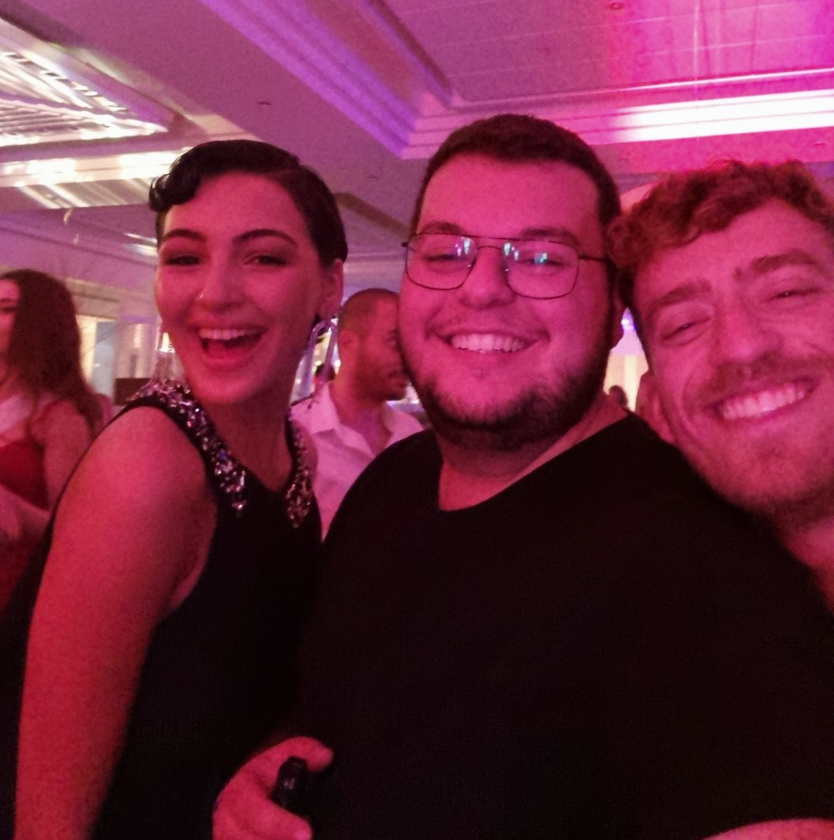 עם מיס מרוקו. צילום: פרטי