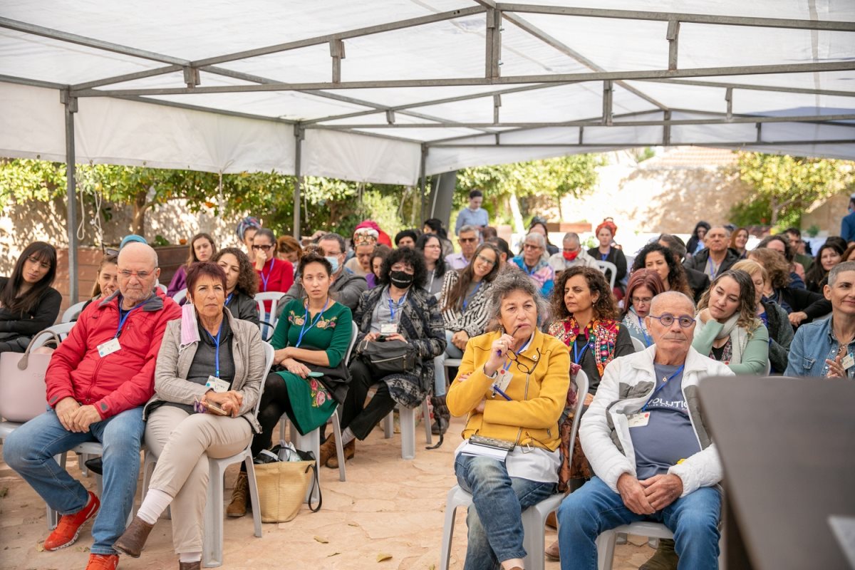 משתתפי הכנס. קרדיט - "סנאפ" המרכז לצילום חברתי