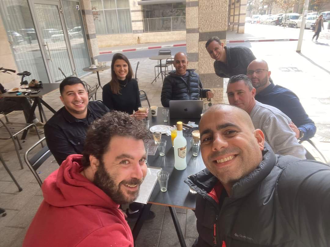 תומר בוחבוט וגיא בלילה. צילום: פרטי