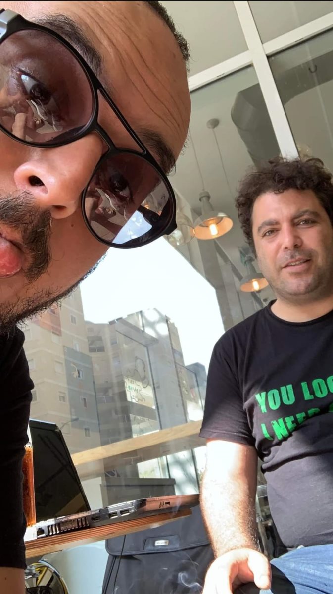 אלעד לוי וגיא בלילה. צילום: פרטי