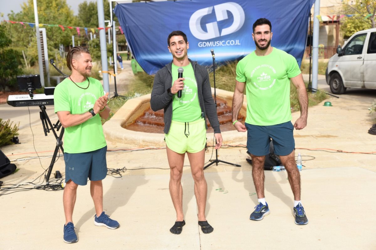 שלושת הנינג'ות באירוע. קרדיט - אדיר הרוש