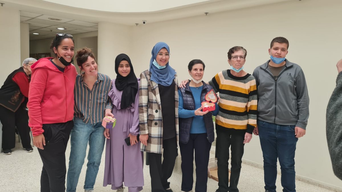 מפגש ייחודי במיוחד. קרדיט - מועדון "עמך" באר שבע