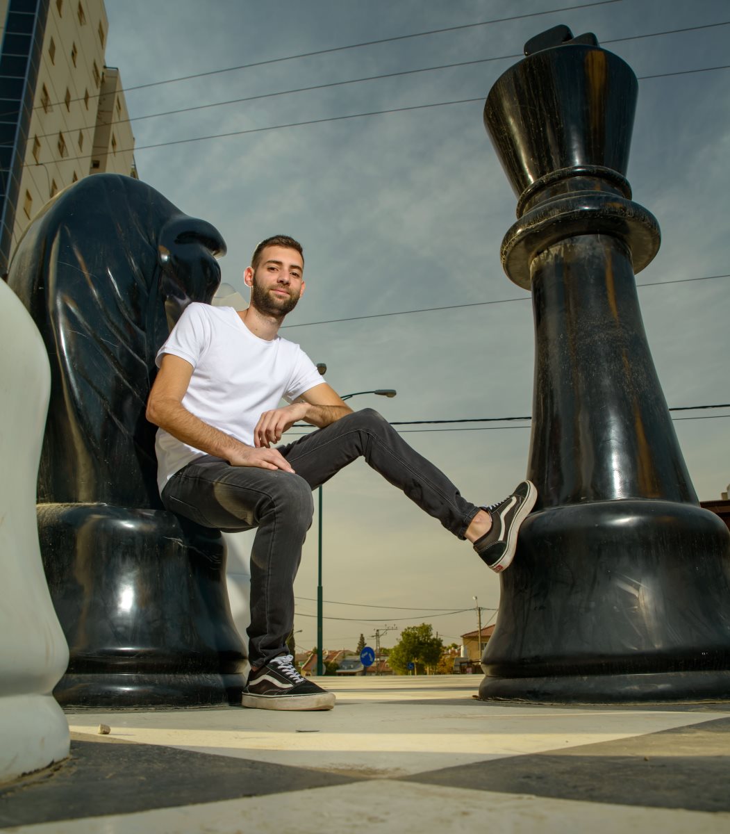 יונתן חזן, אלוף וגאווה מקומית. קרדיט - שי שמואלי