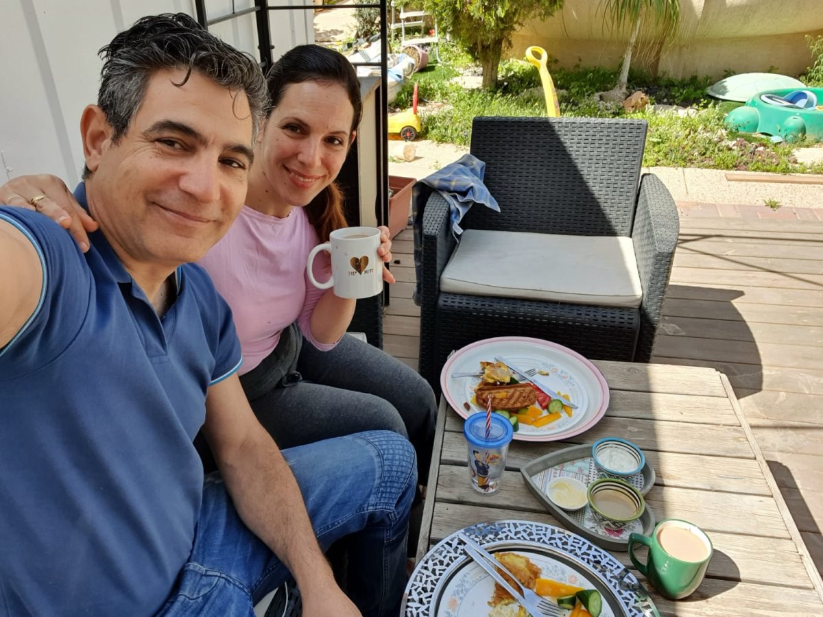 קובי ויעל שוחט. צילום סלפי 