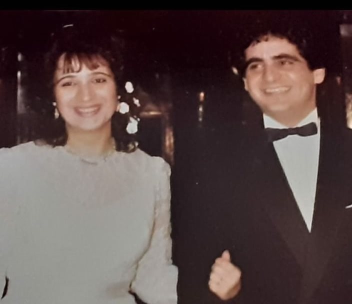 ניקול וסידני פרץ, צילום פרטי