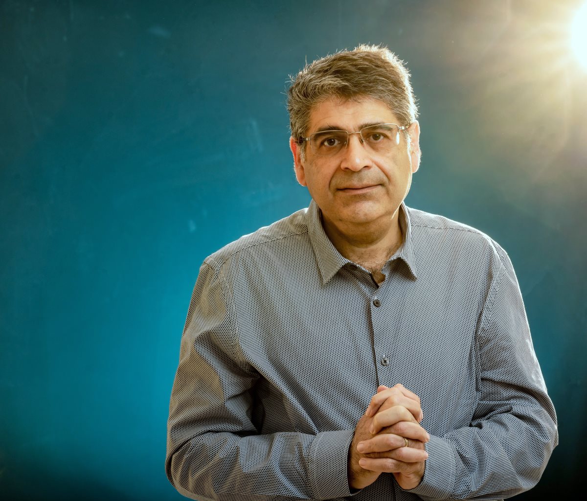 פרופ' יצחק אוריון. צילום: דני מכליס, אוניברסיטת בן-גוריון בנגב