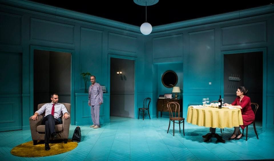 מתוך ההצגה "האבא". קרדיט צילום: כפיר בולוטין