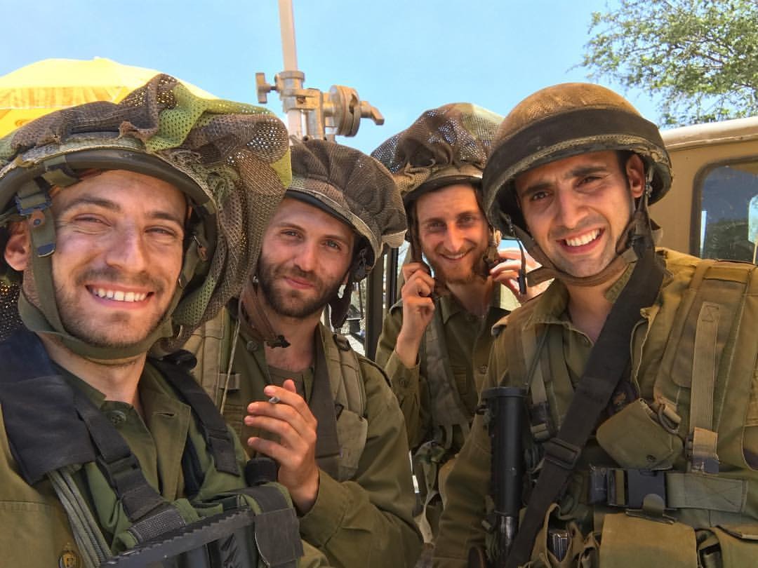 מהסט של כיפת ברזל, צילום פרטי