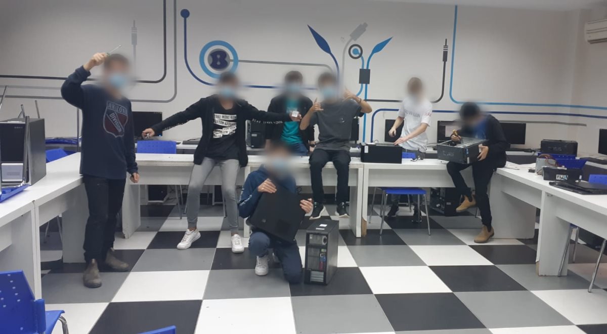 חניכי נטע@ באר שבע, קרדיט עמותת תפוח