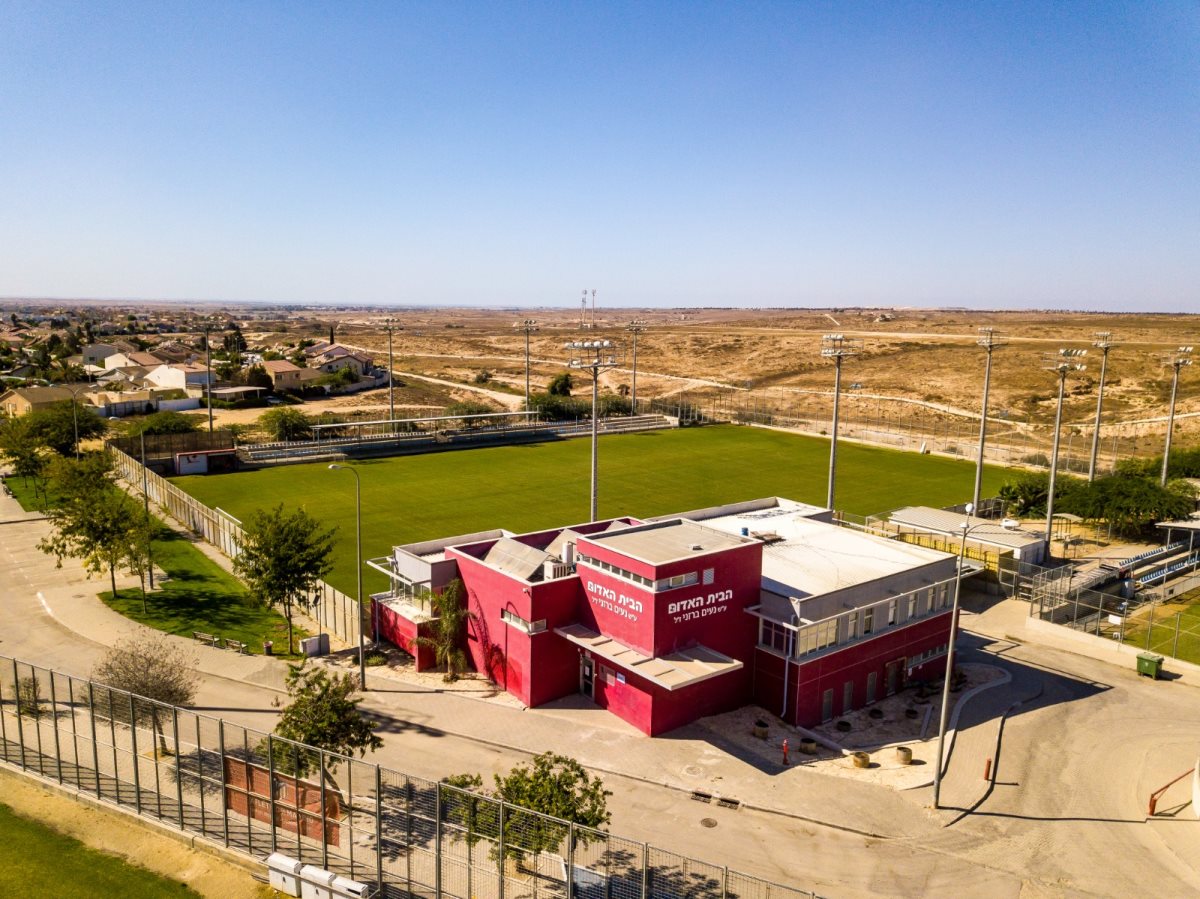 מתחם הבית האדום. צילום: זאב דיקמן