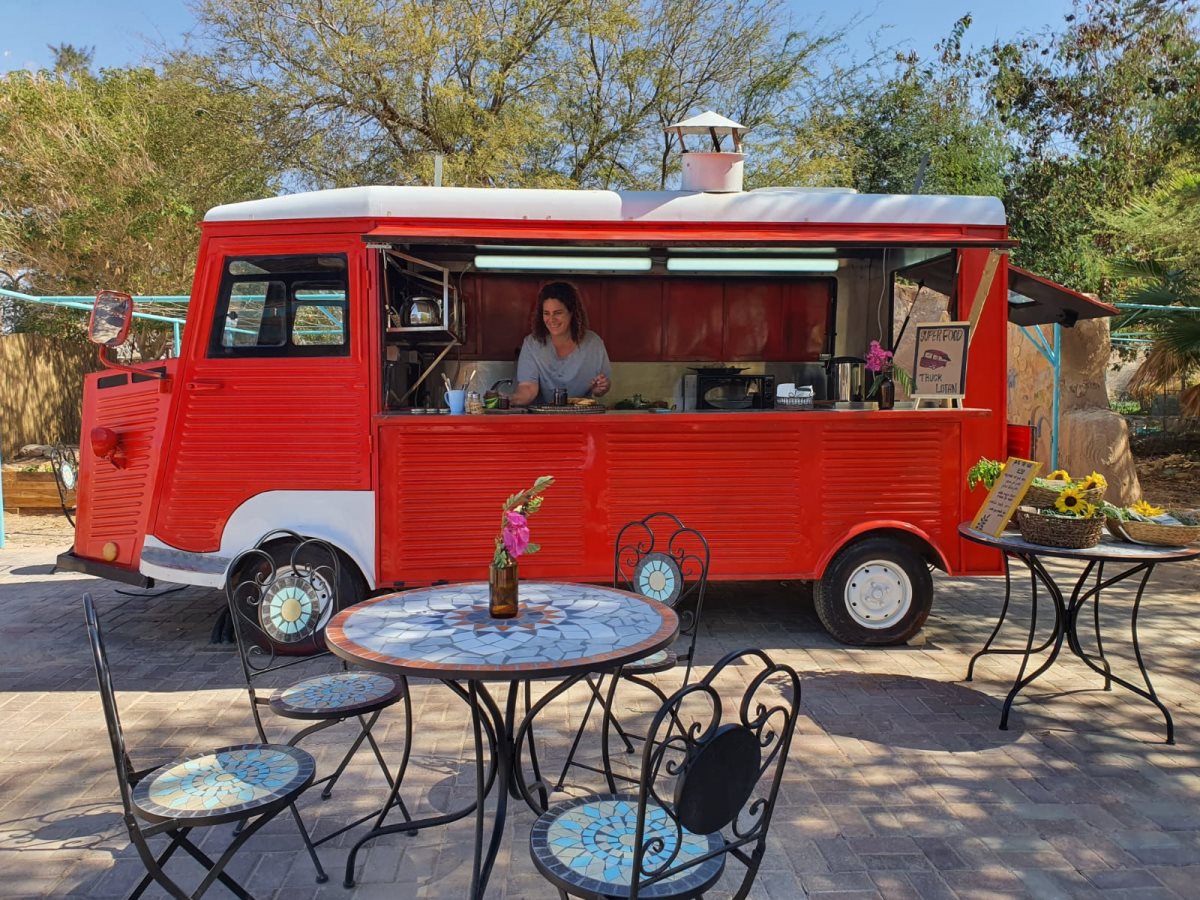 אקו כיף קיבוץ לוטן_סופר פוד טראק- באדיבות הערבה הדרומית
