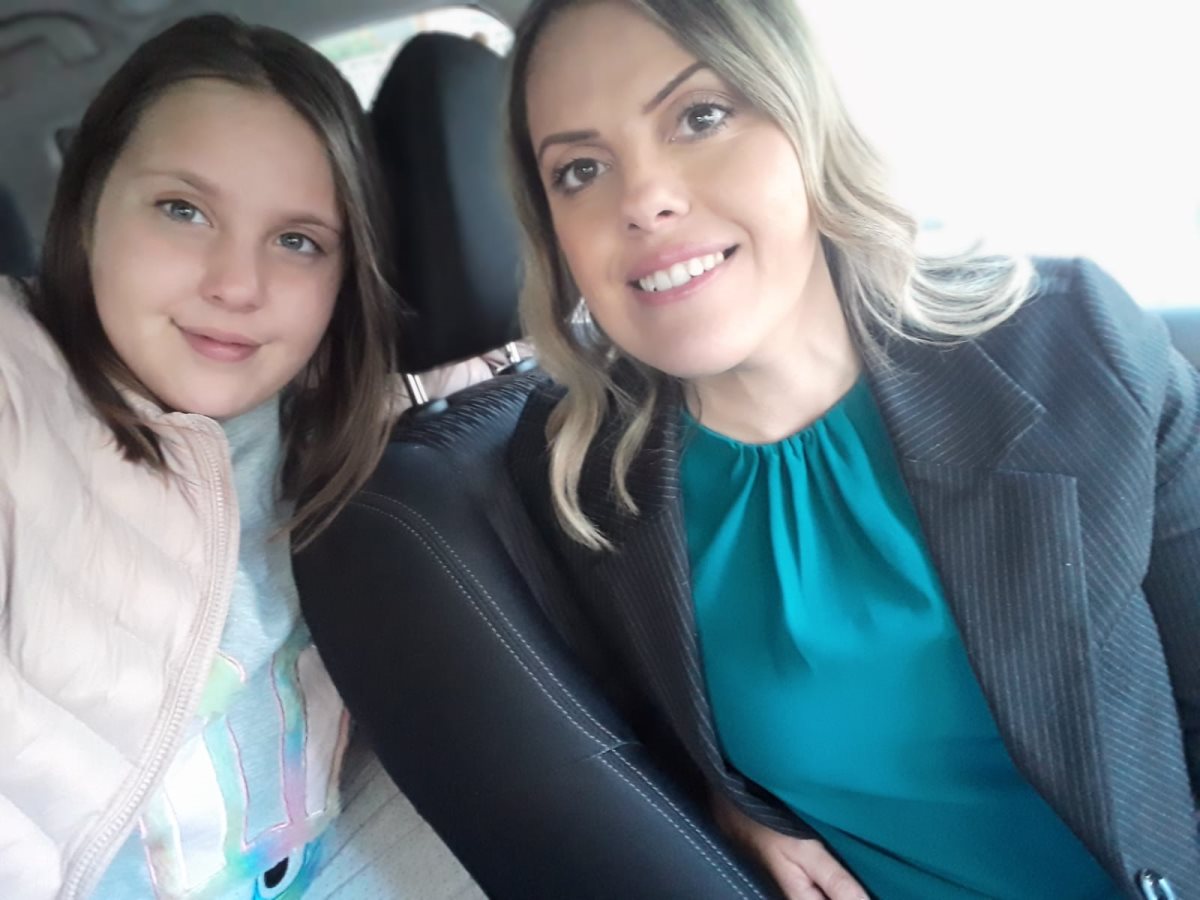 אילנה גינזבורג ווקנין והבת 