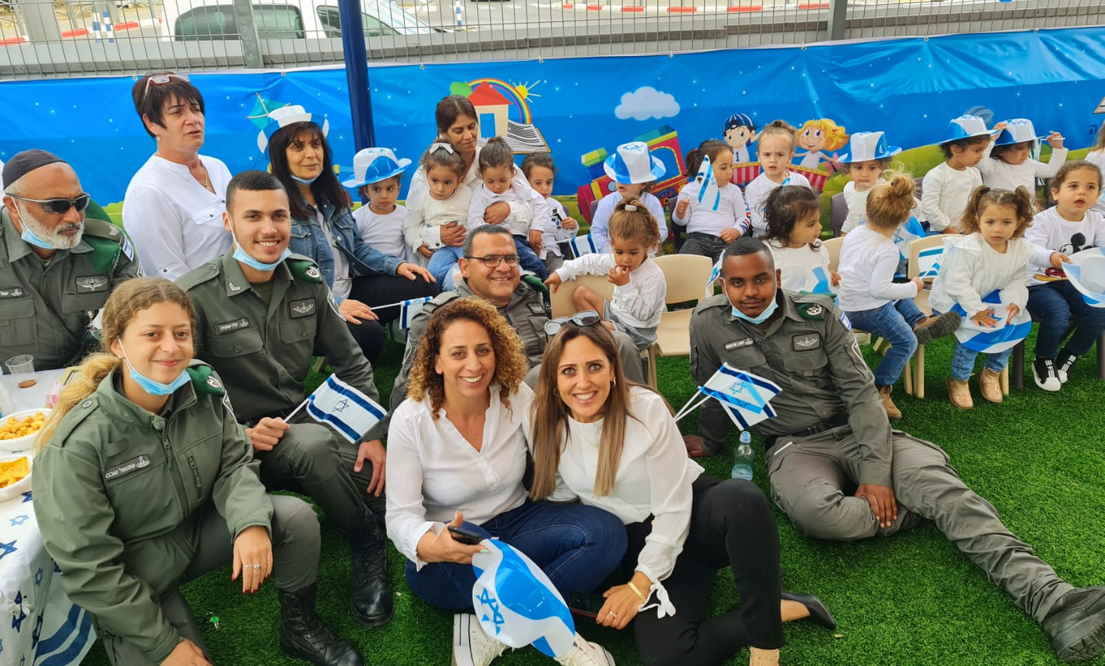 צילום באדיבות מתנדבי  סניף ב''ש של ''יחד למען החייל'' 