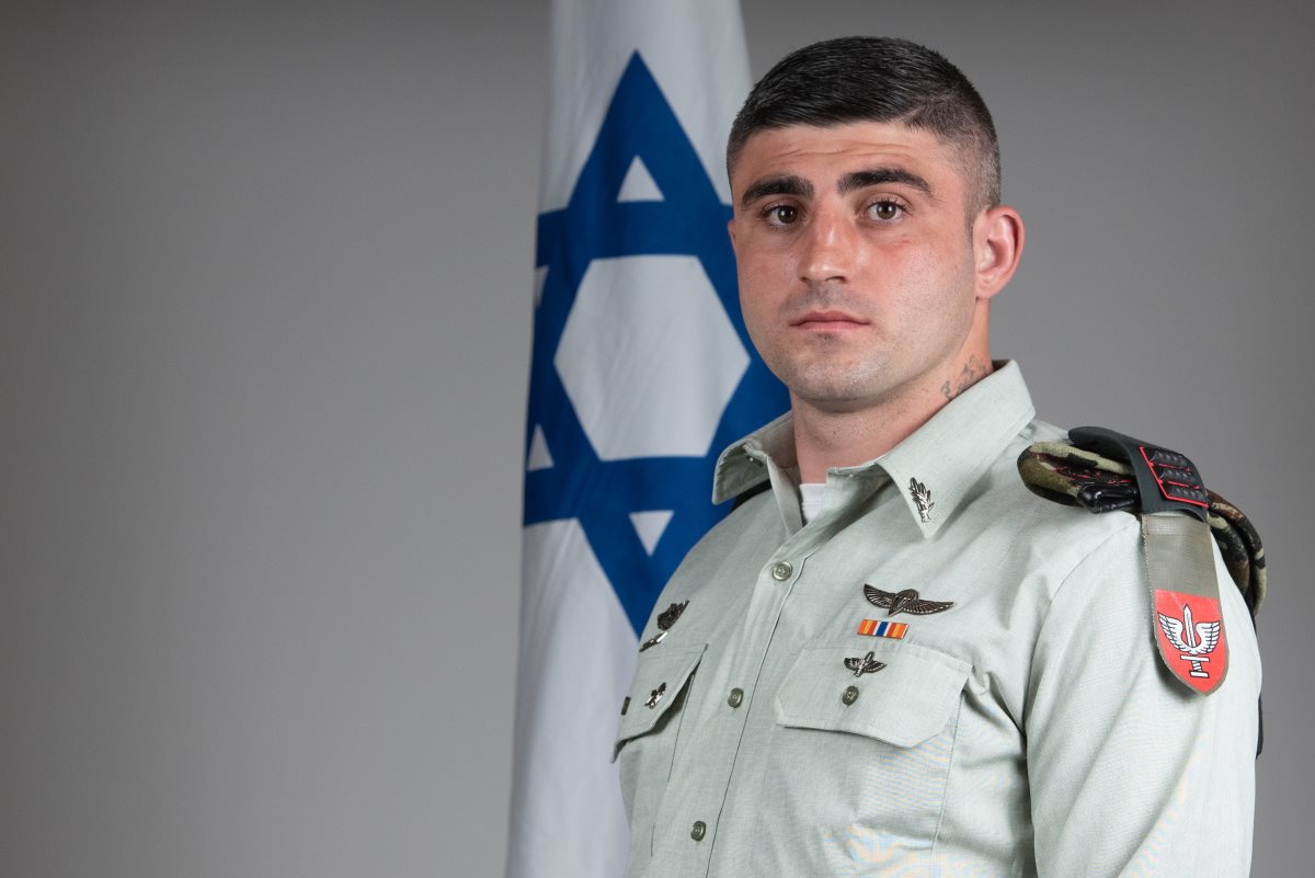 סרן שמיל יגייב. קרדיט דובר צה"ל