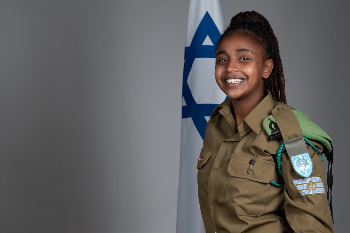 סמ"ר מורן מיכאל. קרדיט דובר צה"ל