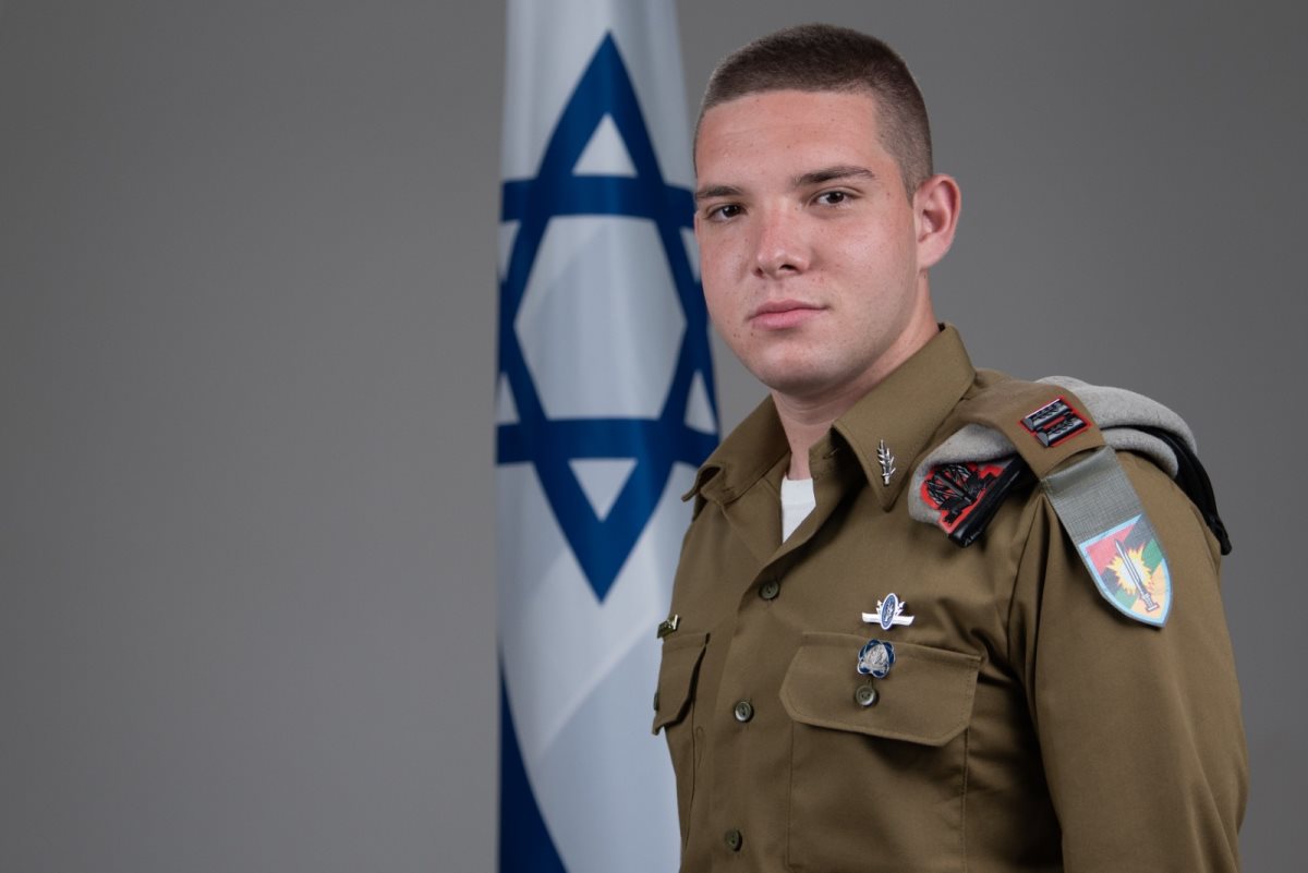 סגן מתן קורקין. קרדיט דובר צה"ל