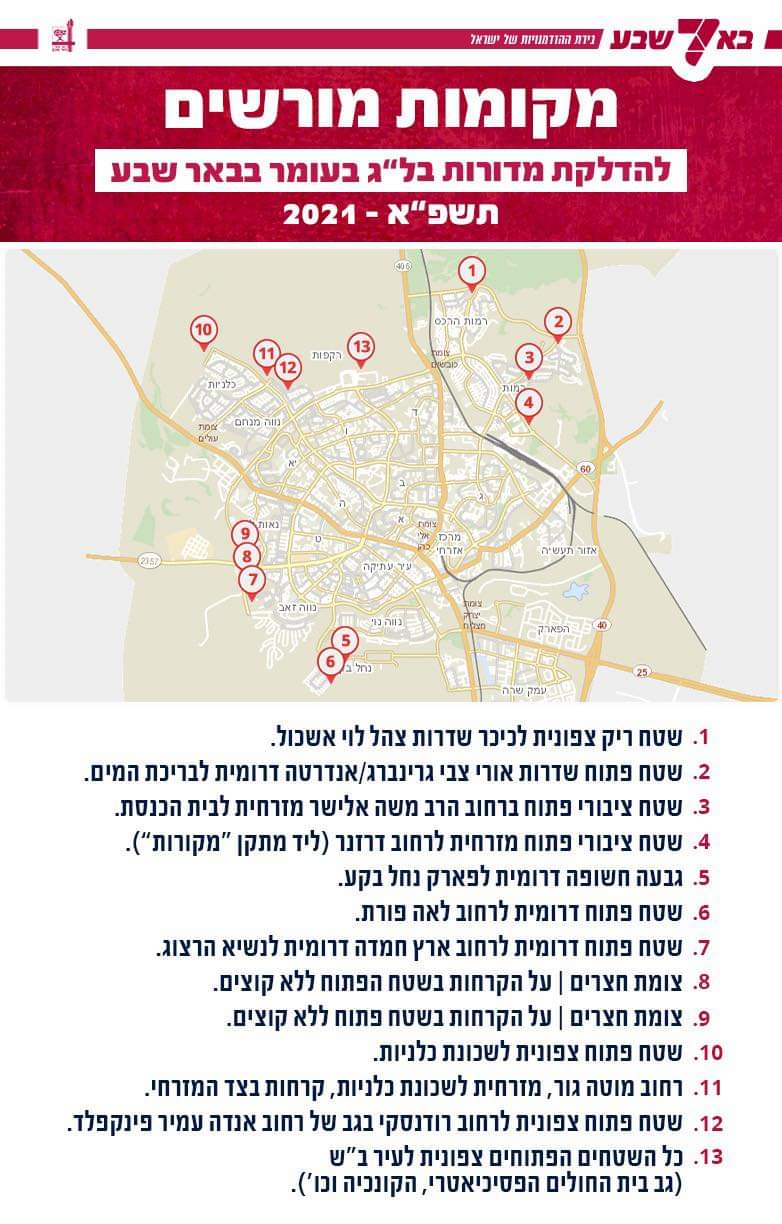 באדיבות עיריית באר שבע