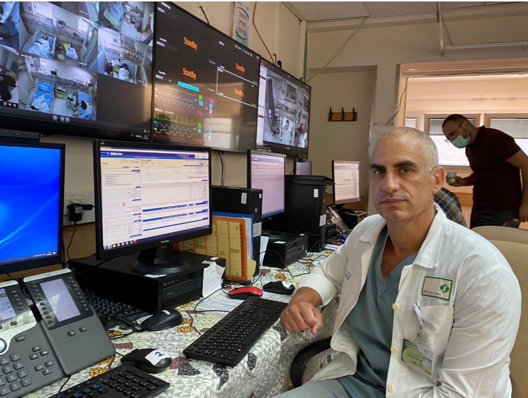 לא שוכח את אלו שעבדו מאחורי הקלעים.קרדיט - דוברות סורוקה