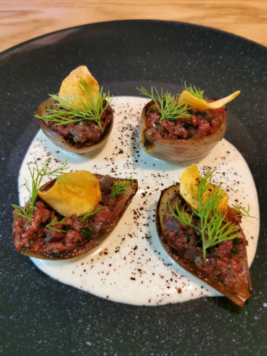 טרטר בקר דימונאי. צילום: פרטי