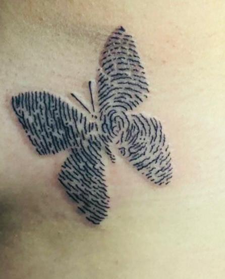 הפרפר של שי- לי. צילום: פרטי