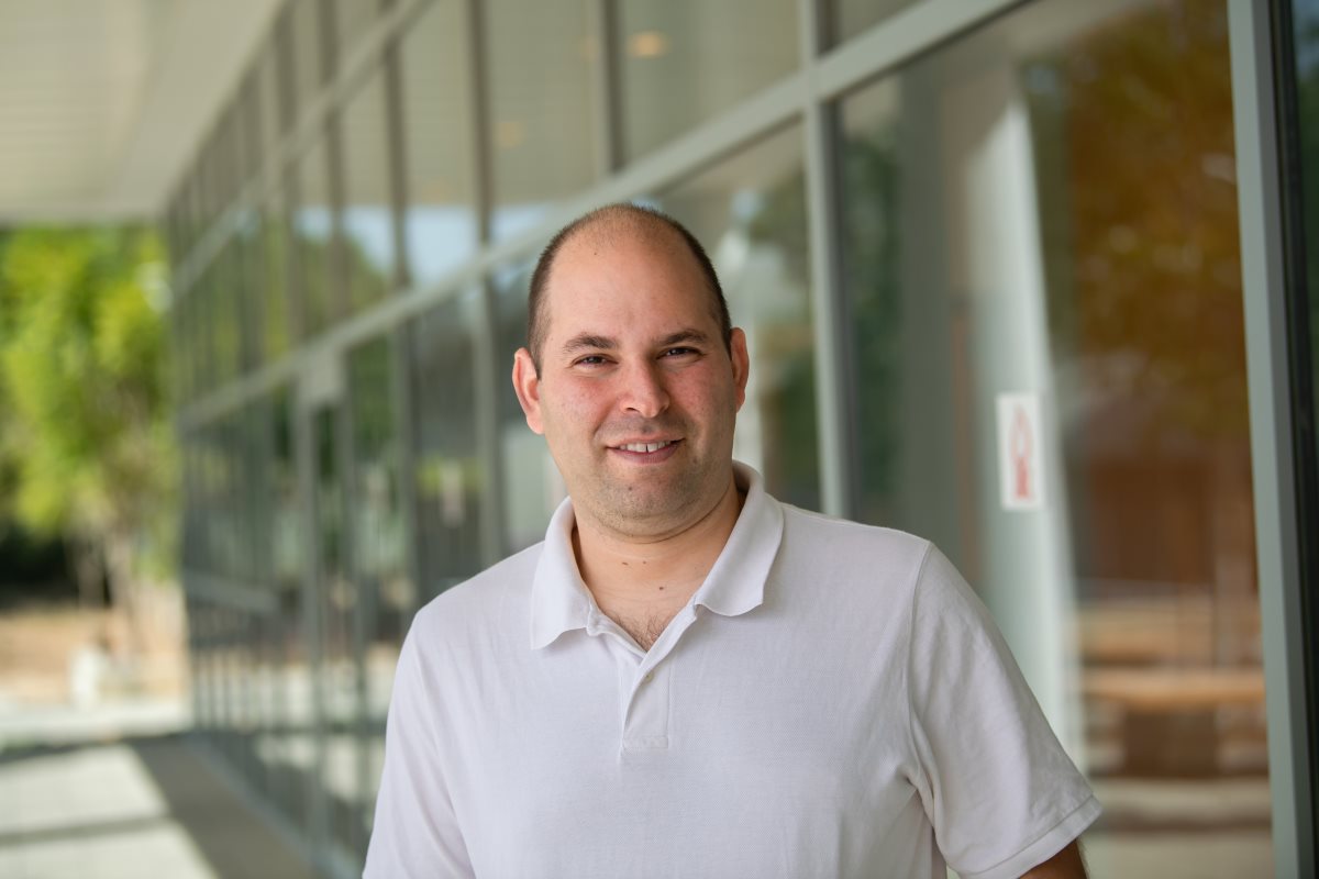 ד"ר מיכאל פייר, צילום: דני מכליס, אוניברסיטת בן-גוריון בנגב