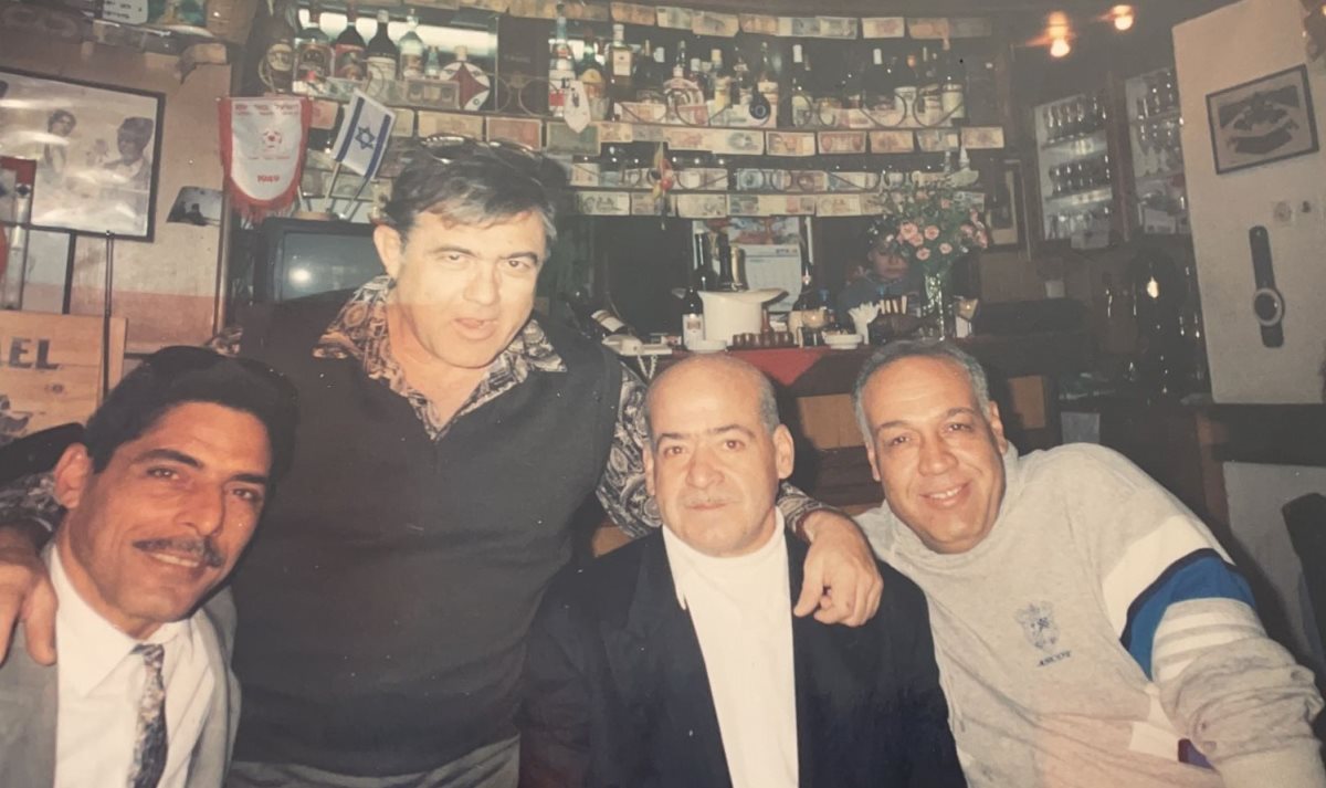 איציק חליו במסעדה. קרדיט - צילום פרטי