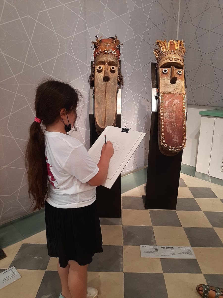 פעילות בתערוכה- קרדיט פולינה