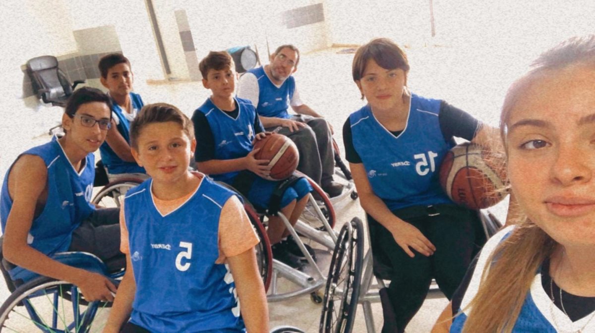 קבוצת הילדים של "חוסן" באר שבע. קרדיט - צילום פרטי