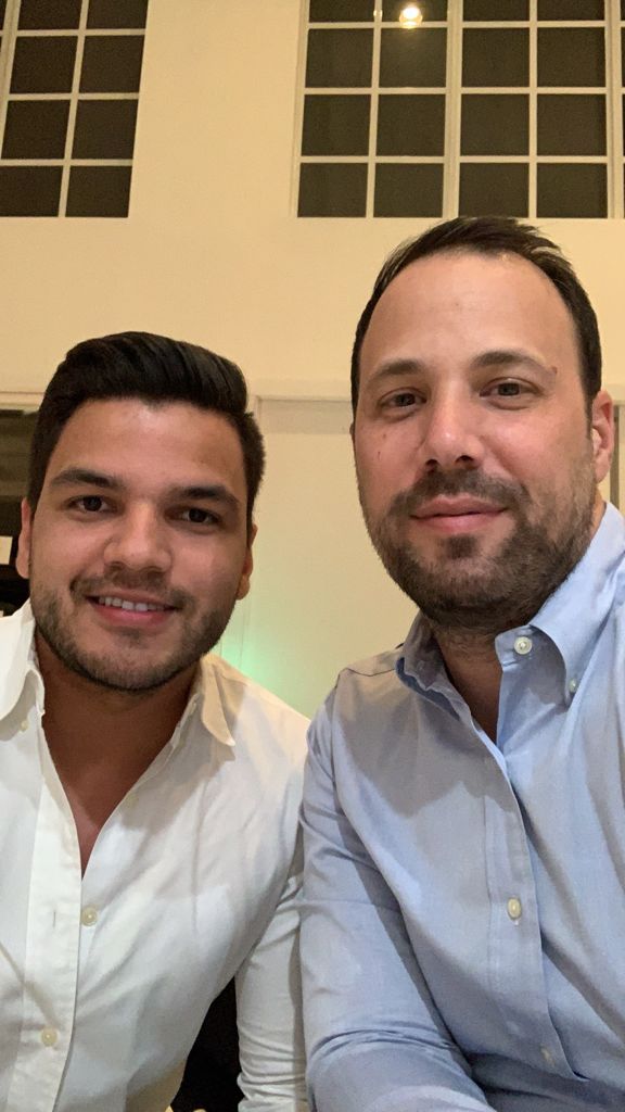 צחי והבעל. צילום: פרטי