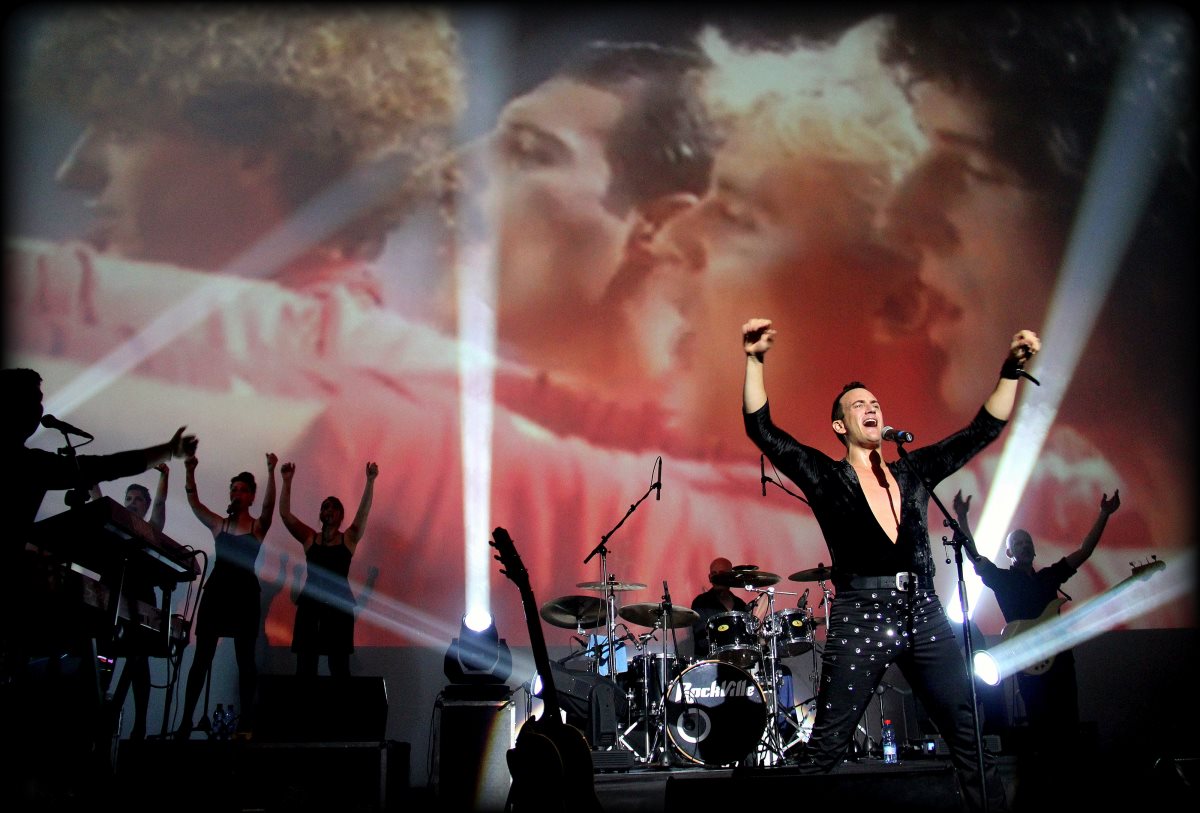 להקת רוקוויל קונצרט רוק קווין. צילום: ענת בר אור